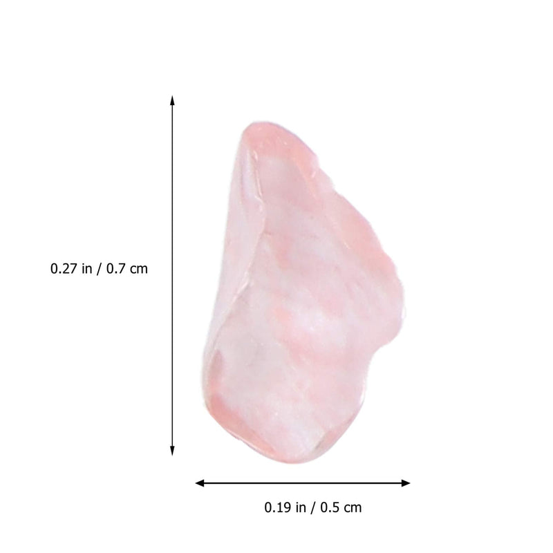POPETPOP Aquarium Pebbles Pink-Fish Tank Gravel Rock Crystal Stones for Fish Tank/Terrariums/Garden/Flowerpot/Glassware/Vases Decoration (100g 5-7mm) - PawsPlanet Australia