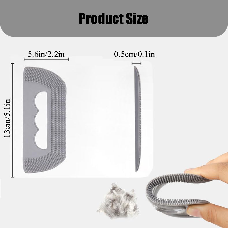 2PCS Mini Pet Hair Remover | Edge and Corner Cleaner, Pet Hair Brush Sheet for Cat Dog Rabbit Kitten Sofa Bed Carpet Rake Rug Fabric Couch Furniture & Car Interiors - PawsPlanet Australia