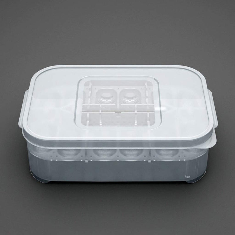 NGe Reptile Egg Breeding Hatchery Box Incubator Tray Container Box for Snake Gecko Lizard (12 Holes) - PawsPlanet Australia
