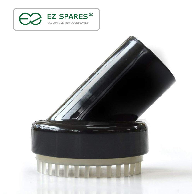 EZ SPARES Replacement Pet Round Air Brush Central Vacuum Hose Attachment Dog Grooming Tool Universal 1 1/4 inches (32mm) Soft PVC for Pets Cat Dog Animal's Hair Cleaning - PawsPlanet Australia