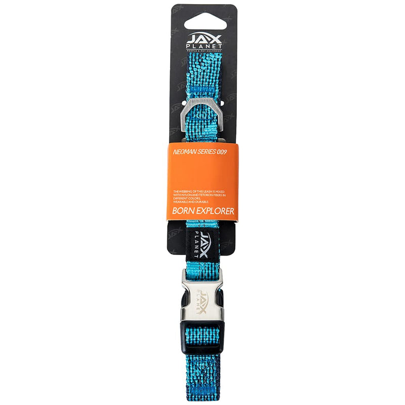 Colorful Martingale Collar for Dog Training -[Neoman] Safe & Humane Reflective Dog Collar for No Pull Training, Walking - Heavy Duty D-Ring, Quick-Release Buckle, Adjustable Clip Medium Collar:ZLCO007NMC/Blue - PawsPlanet Australia
