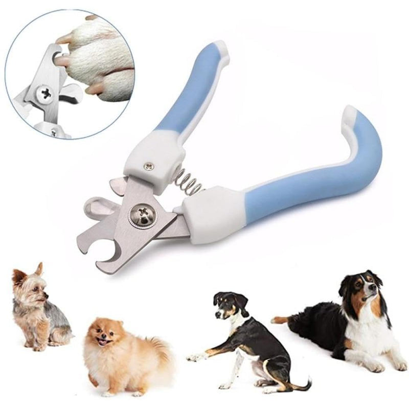 Cat Nail Clipper&Dog Nail Clipper, Sharp Blade, with Safety Guard- Avoid Over Cutting Pet Nail Clippers, Professional Pet Nail Trimmers(Blue) Blue - PawsPlanet Australia