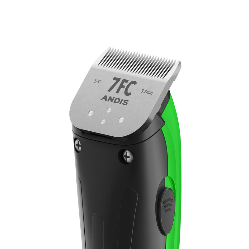 Andis Dr. Pol Easy Clip Versa Clipper Kit - Complete Grooming Solution with Detachable Blades, Attachment Combs, Nail Clipper & More for Safe, Efficient Grooming of All Dog Types, Green, 561121 - PawsPlanet Australia