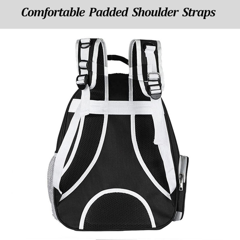 Animal Carrier Backpacks,Transparent Space Capsule Bubble Pet Backpack Bag for Small Dogs Cats Airline Approved Travel Carrier Black - PawsPlanet Australia