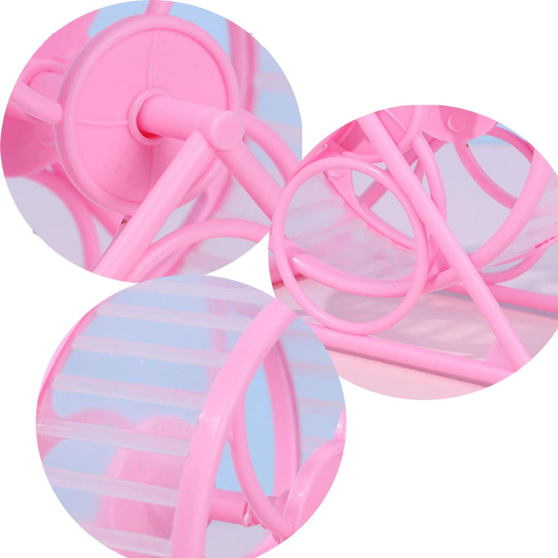 Leadigol Hamster Wooden Swing Toy, Quiet Spinner Hamster Running Wheels,Hamster Chew Toys Pet Hammock Toys Cage Accessories,for Hamsters,Guinea Pig, Mice and Other Small Pets - PawsPlanet Australia