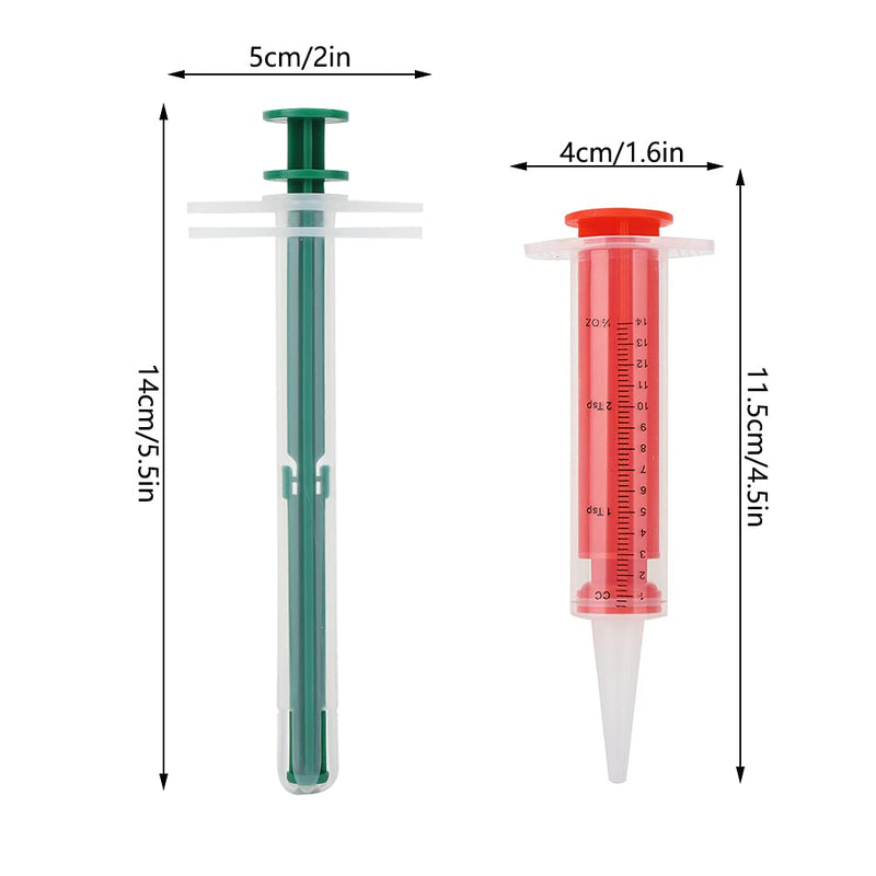 HEEPDD Cat Applicator Pet Feeding Device, Dual-Spout Syringe for Liquid Foods, Ideal for Dogs and Cats, Safe Grooming Device for Pet Health Care. (Feeding) Feeding