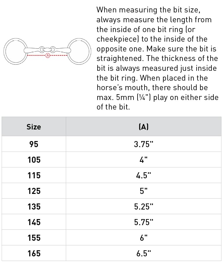 HORZE Jointed Loose Ring Snaffle Bit Silver 4 1/2 - PawsPlanet Australia