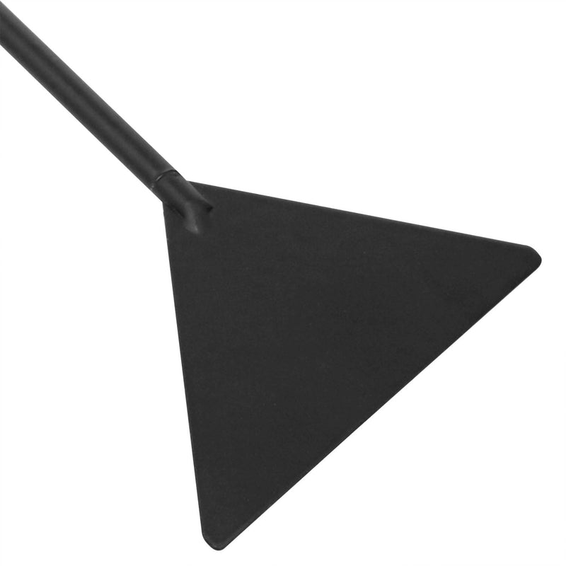 Aquatic Plant Base Plate Shovel, Fish Tank Water Feature Flat Sand Shovel, Black Stainless Steel Anti-Rust Triangular Shovels, Aquarium Landscape Bottom Sand Spread Out 1pcs - PawsPlanet Australia