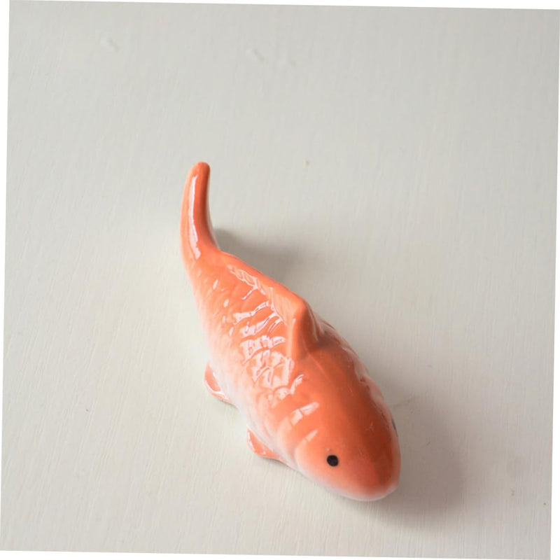 SUPVOX 2pcs Bathtub Floating Fish Ornaments Fake Aquarium Fish Figurine Aquarium Decorations Fish Tank Garden Indoor Garden Fish Tank Fountain Decor Artificial Fish Koi Fish Ceramics - PawsPlanet Australia