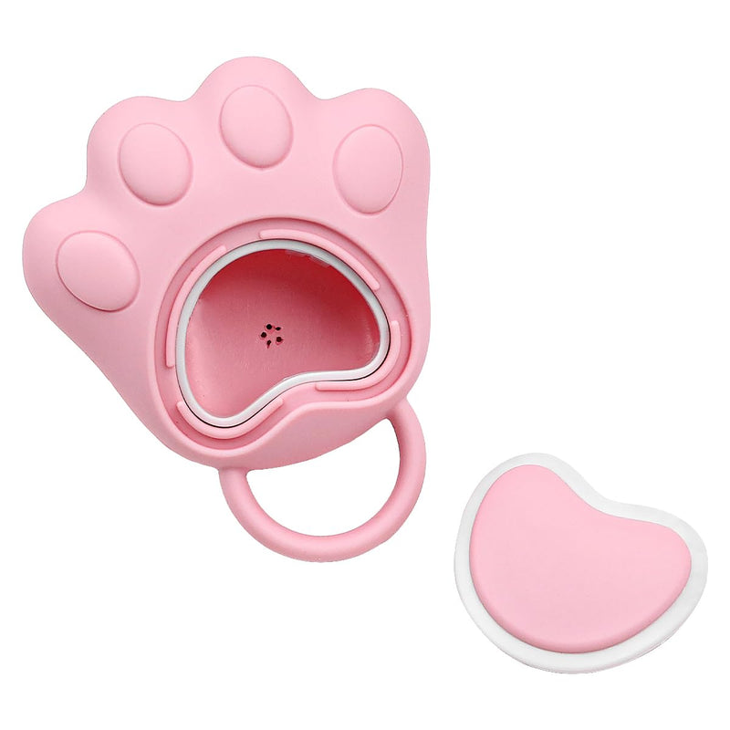 Dog Cat Bath Brush Comb Silicone Soft Pet Cleaning Massage Brush for Soothing Massage Washing Shampoo Dispenser（Blue+Pink） - PawsPlanet Australia