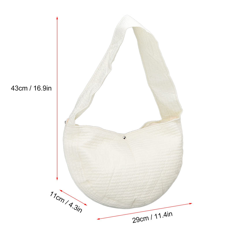 Asixxsix Dog Sling Carrier, Breathable Hand Pet Sling Carrier Soft Comfortable Cat Sling Carrier with Widen Shoulder Strap for Outdoor, Traveling, Subway, Small Dogs, Cats, - PawsPlanet Australia