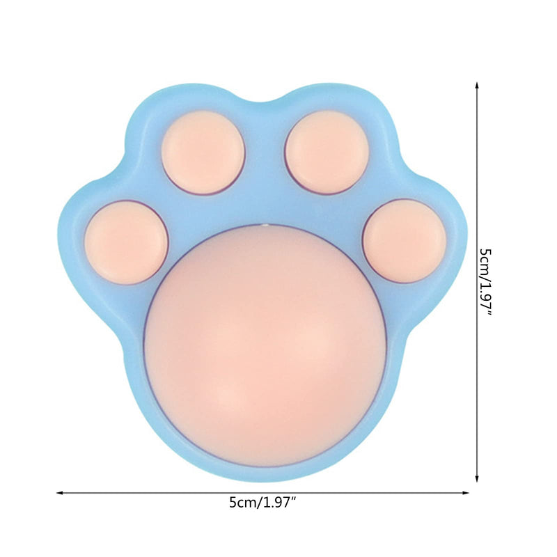 Natural Balls Toy Cleaning Teeth Molar Snacks Silvervine Chew Toy Care Balls for Cats Wall blau