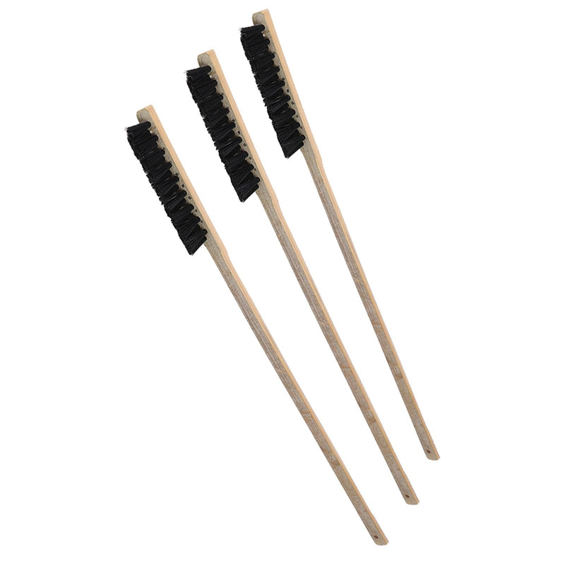 3pcs Bird Cage Cleaner Brush, Wooden Birdcage Brush, Long Handle Bird Cage Brush Suitable for Cleaning The Bird Cage and Grooves or Narrow Gaps - PawsPlanet Australia