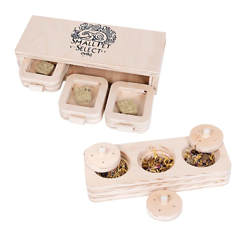 Small Pet Select- Wooden Lid & Drawer Puzzles Bundle - PawsPlanet Australia