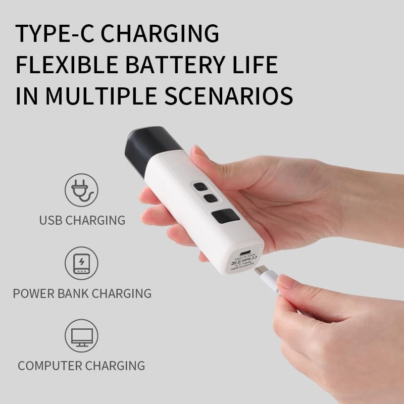Dog Nail Grinders Quiet Electric Dog Nail Trimmer & Rechargeable Dog Nails Clippers Pet Nail Grinder and Dog Nail File for Cats Small Medium Large Breed Dogs Dog Paw Trimmer with LED