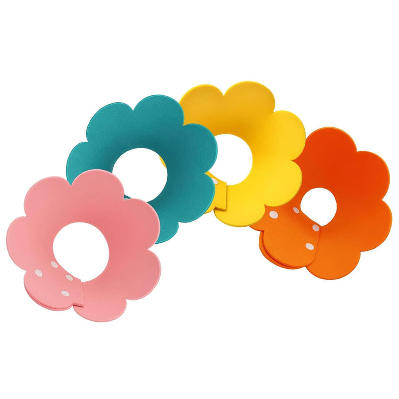 Set of 4 soft Elizabethan collars for pets, kittens, wounds, safe, adjustable, soft, Elizabethan collar, cat collar, protective collar