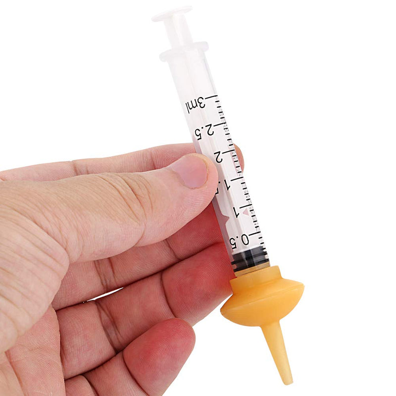 Pet Feeding Bottle and Syringes with Nipples for Small Cat Dog Animals (Model 1) - PawsPlanet Australia