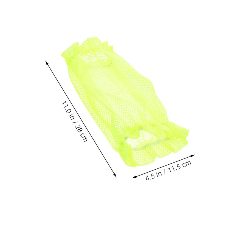 Toyvian Breathable Dog Ear Protection for Long Ears Ear Bandage for Hematomas Breathable Ear Cover for Pets Mesh Head Cover for Dogs Insect Protection for Pet Supplies Yellow