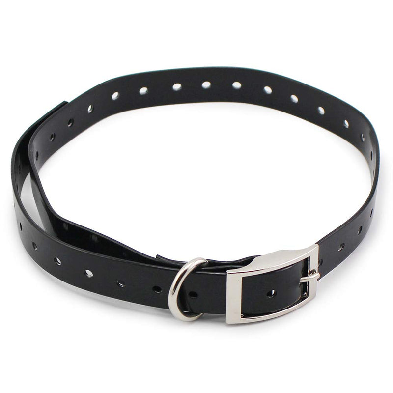 Replacement Extra TPU Collar Strap Band Buckle 3/4" for 998DRB Most Dog Training Collars/Barking Collar/Fence Black - PawsPlanet Australia