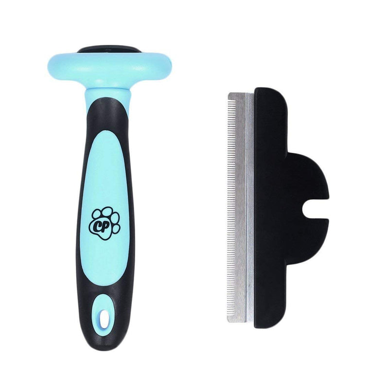 Pet Grooming Brush for Shedding, Long & Short Hair, Reduces Shedding by More Than 95%, Professional Deshedding Tool for Dog & Cat, Black - PawsPlanet Australia