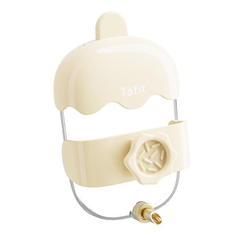 Leak-Proof & Chew-Proof Hanging Water Dispenser for Birds, Chinchillas, Guinea Pigs, Ferrets, Rats, Rabbits, Bunnies, Parrots, and Other Small Animals - Beige, 12oz - PawsPlanet Australia