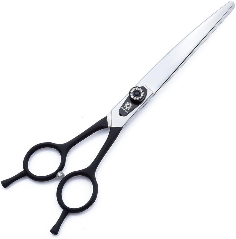 Dream Reach Twin Tail Pet Grooming Shears, 6.5 Inch Curved Scissors, Japanese 440C Stainless Steel Hair Trimming Shears, Pet Grooming Curved Scissors & Dog Shears