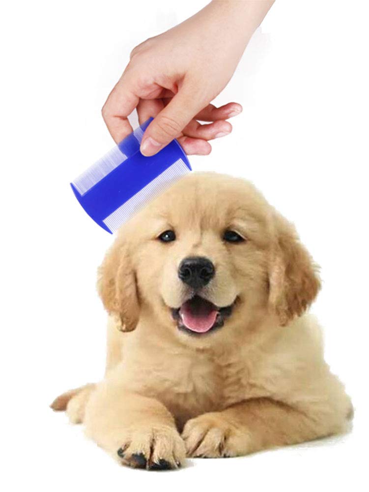 10 PCS Dog Flea Combs Double sided Pet Flea Lice Combs Cat Grooming Fine Tooth Hair Combs - PawsPlanet Australia