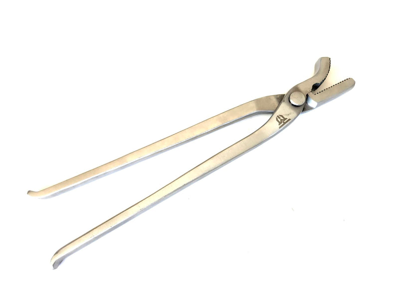 Hoof Curved Jaw Clincher 13", Farrier Tool Hoof Nail Clincher Vanadium Steel Plier