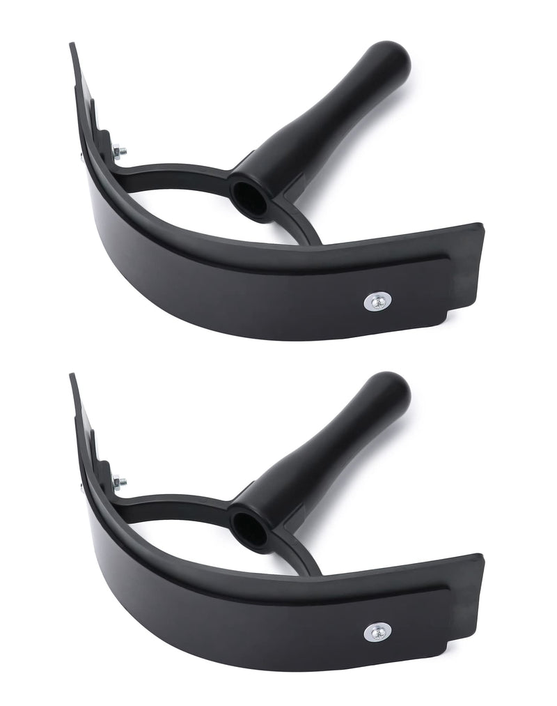QWORK Sweat Scraper, 2 Pack Horse Supplies Easily Wick Away Water and Sweat Easy to Operate Horse Grooming Supplies - PawsPlanet Australia