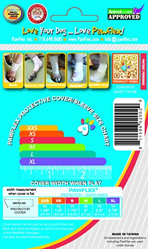 Bandages Protective Covers for Pets (Pack of 6) Small White Small (Pack of 2) - PawsPlanet Australia