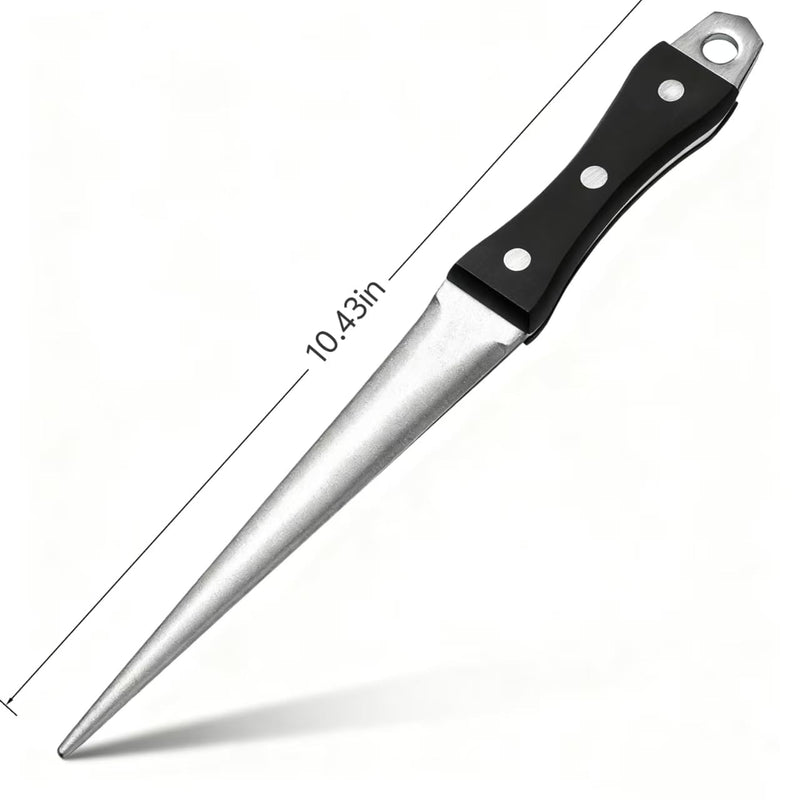 Hoof Knife Sharpener Farrier Tool - Professional Diamond Honing Rod for Sharpening Hoof Knives - Kitchen/Garden/Outdoor Tool Blade Sharpener - Durable Handheld Knife Sharpening Rod