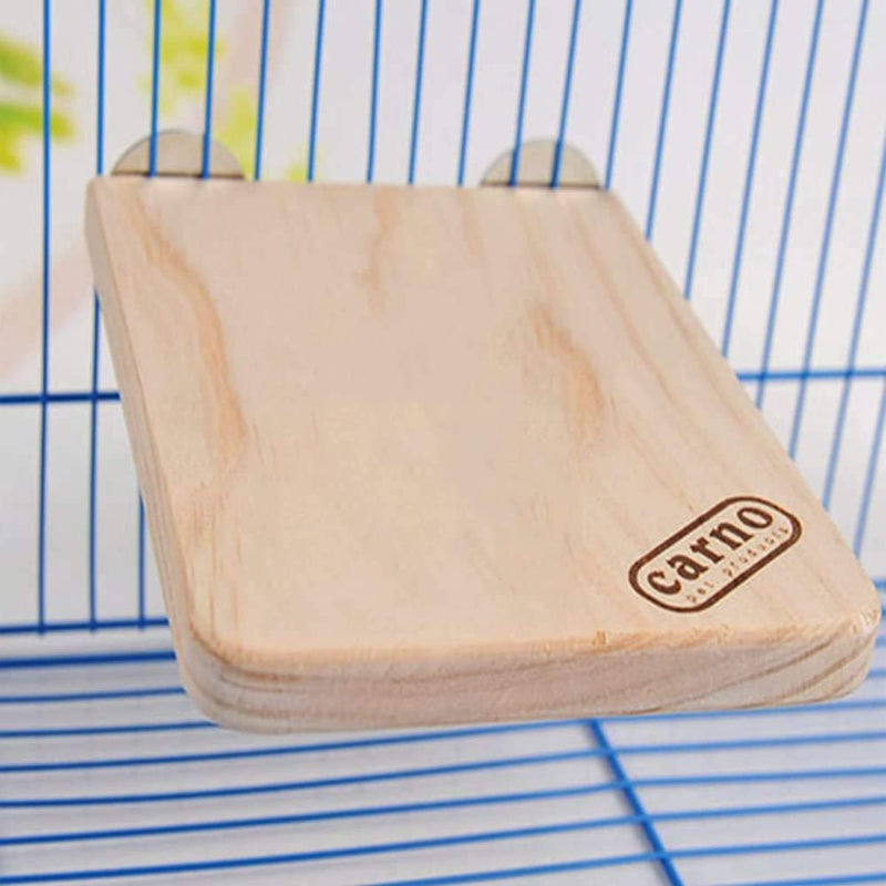 Litewoo Bird Wood Perch Platform Stand Shelf for Birds Budgie Parakeet Cockatiel Conure Cockatoo?Medium? M