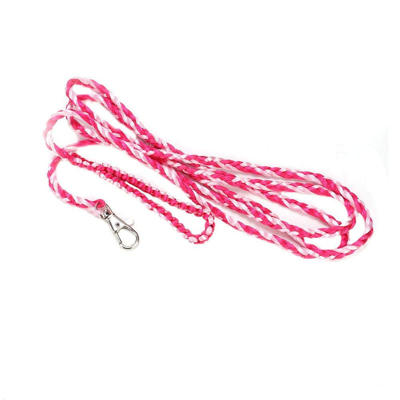 Hamster Harness, Adjustable Small Pet Outdoor Leash Walking Training Harness with Bell for Dwarf Hamster Gerbil Rat Squirrel ( Rose red) Harnesses pink&rose red - PawsPlanet Australia