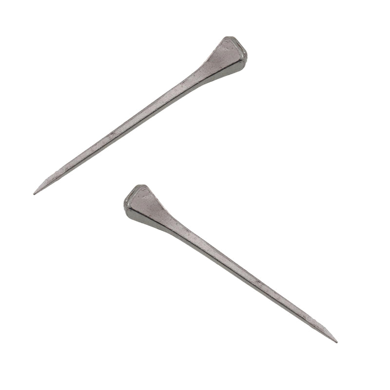 50PCS E3 Horseshoe Nails Low Carbon Steel 45mm Horse Tack Farrier Nails Shoe E Series Horse Training Equestrian Sports Supplies for Securing