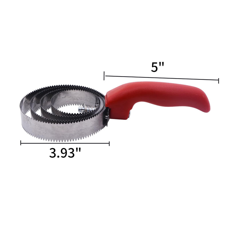 RUIAN Curry Comb Reversible Stainless Steel Curry Comb with Soft Touch Grip Multifunctional Stainless Steel Fine Tooth Pet Horse Grooming, Red - PawsPlanet Australia