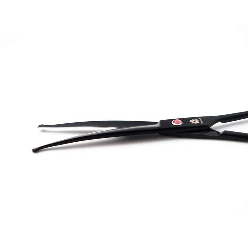 Dream Reach 7.0 Inches Professional Pet Cat Dog Grooming Shears Scissors, Straight, Curved, Thinning/Blending/Chunking Scissors Kit (Upwrap Cutting) Upwrap Cutting - PawsPlanet Australia