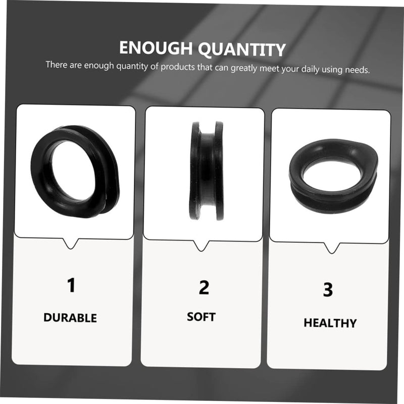 Finger Inserts 10pcs Silicone Ring Thumb Grips Dog Clippers Professional Beauty Tools + Accessories Pet Shears Finger Rings Grooming Grips Shear Ring - PawsPlanet Australia