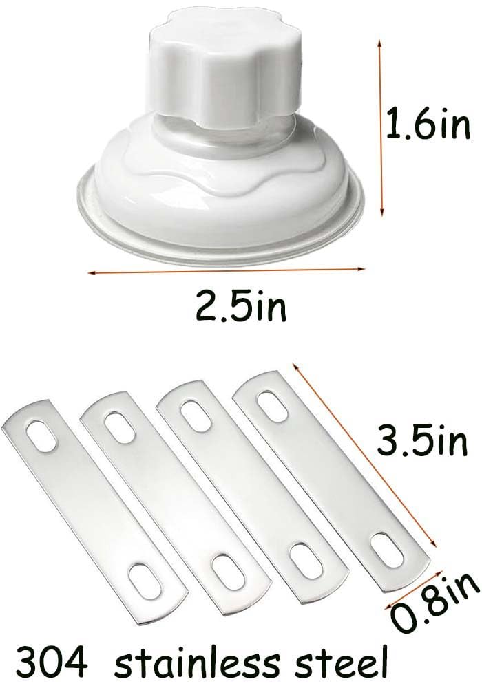 6 Pack Suction Cup Accessory Sets for Brid Perches Brid Stand Sticks Stand Toy Wood Platform for Parrot Parakeet Cockatiel Budgie Suction Cup for Window Bath Shower Car Travel Wall Outdoor Indoor 6 pack - PawsPlanet Australia