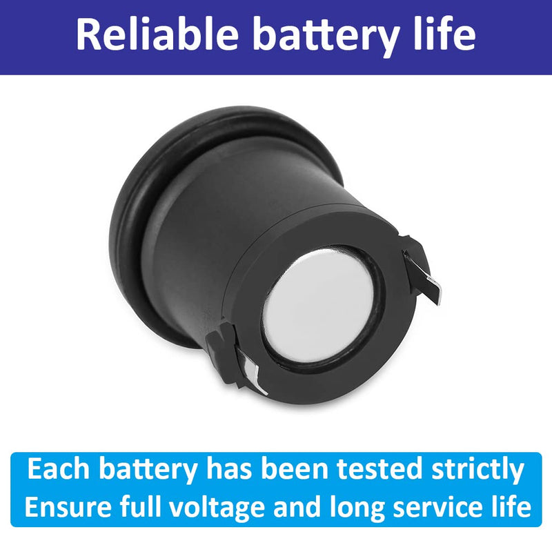 Dog Fence Batteries Long-Lasting & High Capacity Compatible with Invisible R21 R22 R51 and Microlite Fence Receiver Collars 8-pack - PawsPlanet Australia