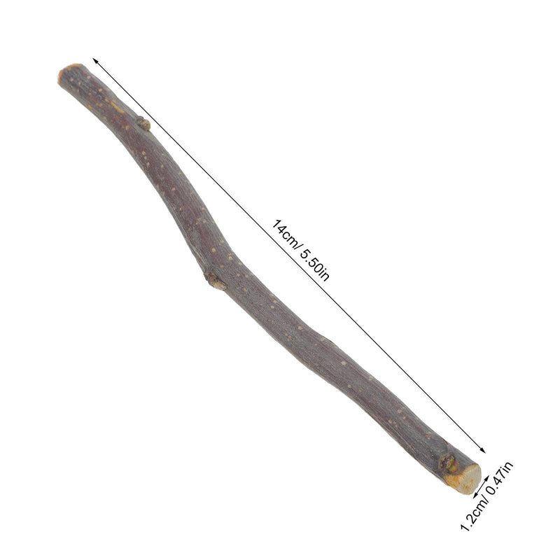 VALICLUD Natural Pet Chew Toy made from Dried Apple Twig for Dental Care and Entertainment for Small Animals