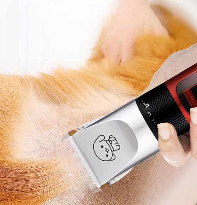 Dog Clippers and Nail Grinder Low Noise Cordless Rechargeable Dog Clippers and Nail Grinder for Grooming - PawsPlanet Australia