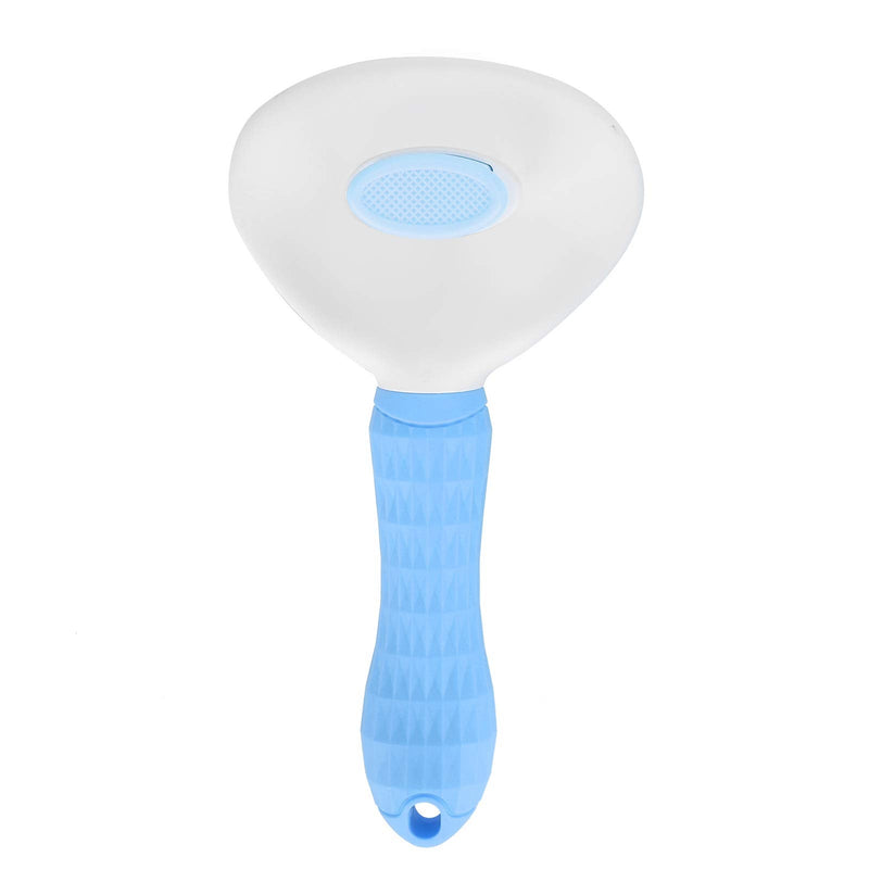 EVTSCAN Pet Slicker Brush Dogs Detangling Hair Remover Cat Cleaning Grooming Massage Needle Comb(Blue) blue - PawsPlanet Australia