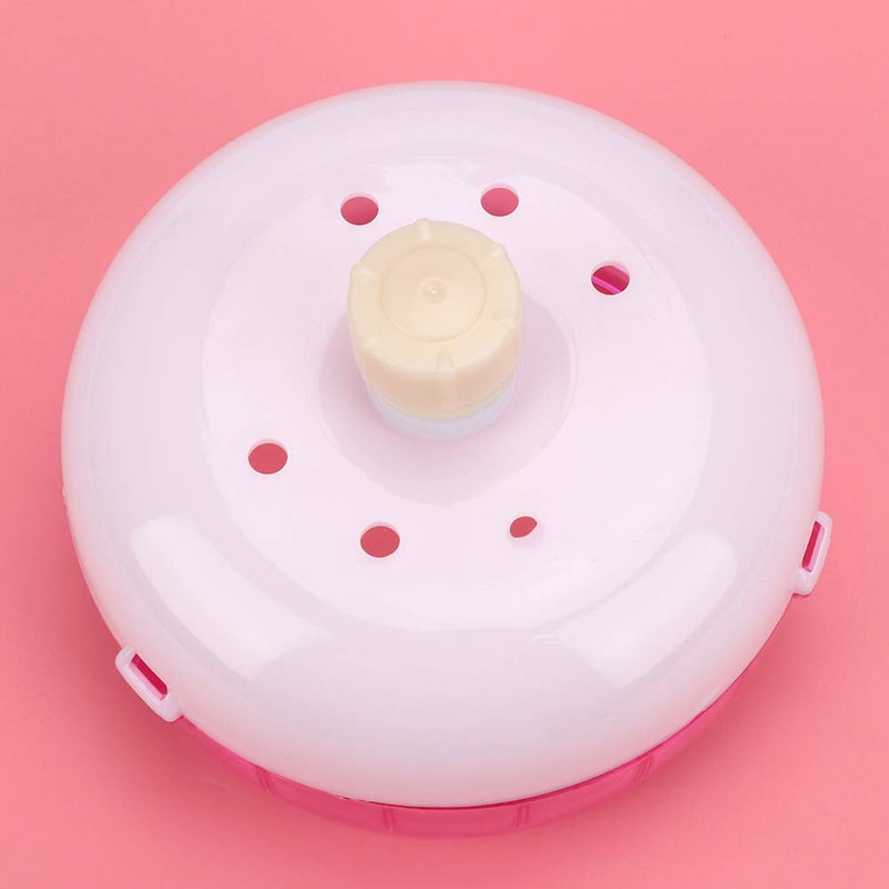 Hamster Wheel, Hamster Silent Roller Plastic Super Silent Roller Exercise Running Wheel Toy Hamster Wheel Silent for Small Pets Hamster Guinea Pig (Pink) Pink - PawsPlanet Australia
