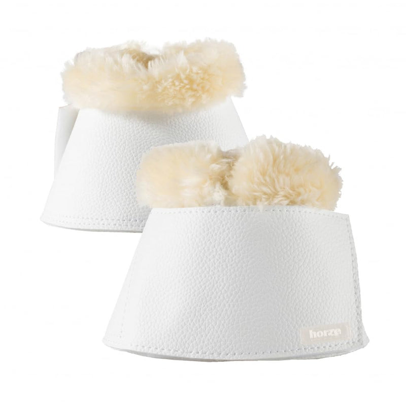 Horze Signature Bell Boots - White - XXL
