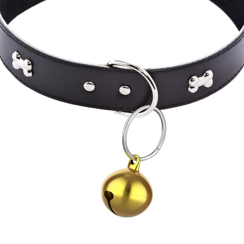 24pcs Cat Bells & Dog Collar Bells with Keyrings, Training Jingle Bell Collar Pendant Pet Accessories Festival Party DIY SMall Bells(Mixed Color) Mixed Color - PawsPlanet Australia