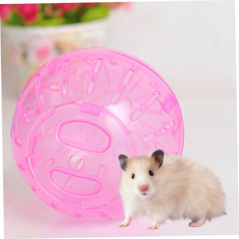2Pcs Blue and Pink Hamster Balls Hamster Ball Transparent Dwarf Hamster Exercise Balls Running Wheel Gerbil Toys, Small Animals, Small Animal Health Supplies - PawsPlanet Australia