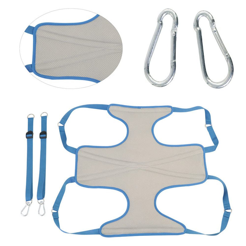 Dog/Cat Hanging Harness for Nail Trimming Hanger Grooming Harness for Dogs at Home Dogs Hammock Nails Trim Sling Adjustable Can Bear 25kg (Large) Large - PawsPlanet Australia