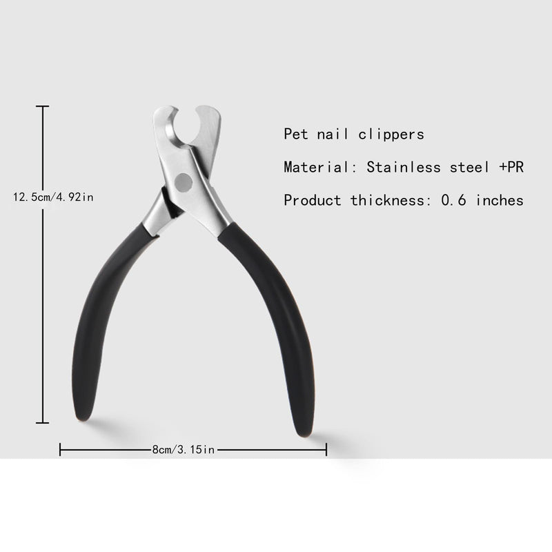 1 PCS Professional Pet Nail Clippers，Dog Nail Clippers，Dog Nail Trimmers，Professional Grooming Tool for Pets，Dog and Cat Pets Nail Clippers and Trimmers with Safety Guard to Avoid Overcutting