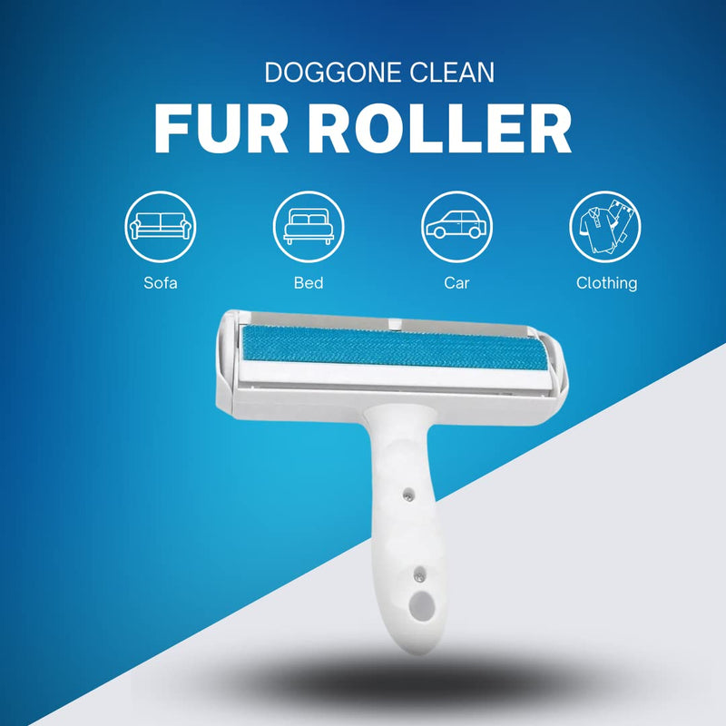 Reusable Pet Hair Remover - Multi-Surface Lint Roller and Fur Removal Tool for Cats and Dogs, Perfect for Furniture, Carpets, Bedding, Car Seats, and More - Portable, Durable - PawsPlanet Australia