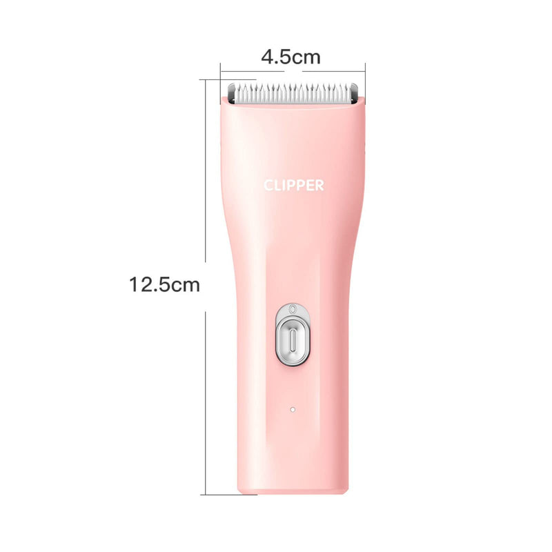 Dog Grooming Kit Clipper for Thick Coat Low Noise Cordless Cat Hair Trimmer Rechargeable Shaver Pet Grooming Tools for Small and Large Animals L006-pink - PawsPlanet Australia
